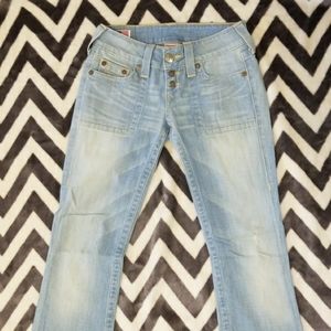 True Religion Flair Jeans- Size 25
